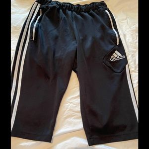 Adidas In Great Condition..Jet Black With White